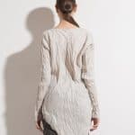 Asymmetric silk tunic BETINA