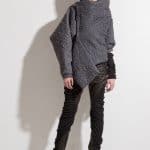 Asymmetric jacket DAYAN