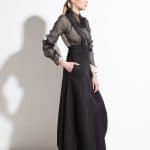 Long skirt with braces TIRANA