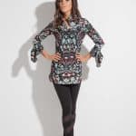 Ladies shirt with interesting sleeves ERIDA