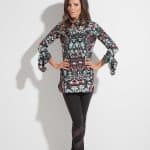Ladies shirt with interesting sleeves ERIDA