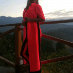 Extravagant long vest ELECTRIC