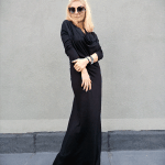 Long ladies dress PEISLY