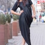 Асиметрична дамска рокля ATLAZ