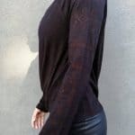 Free womens tunic BROWNY