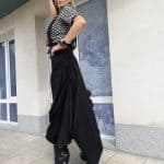 Extravagant asymmetric skirt FADA