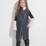 Denim padded vest AVRORA