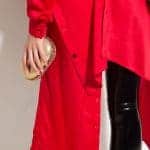 Extravagant long shirt BEAUTY RED