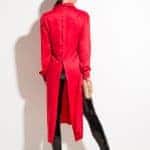 Extravagant long shirt BEAUTY RED