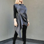 Asymmetrical ladies tunic AMELIA