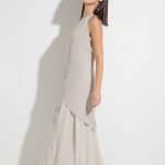 Stylish long dress YAVINA