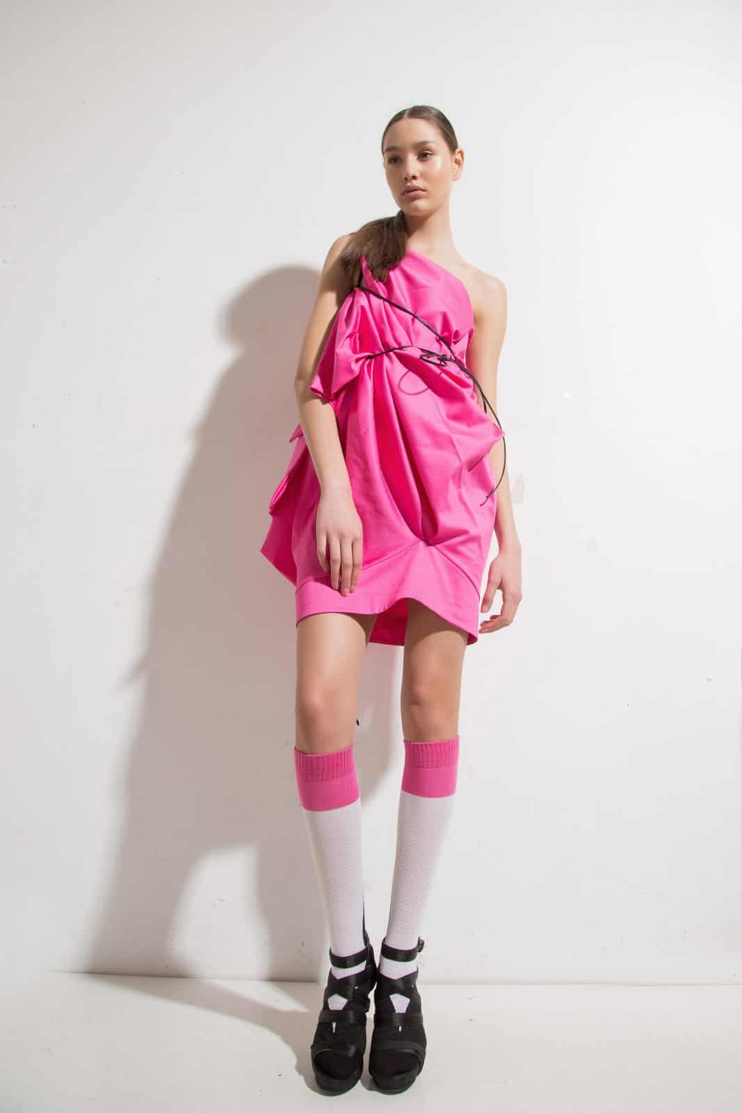 Asymmetrical dress BALLONA Asymmetrical dress BALLONA