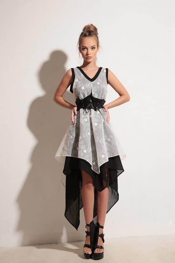 Free linen dress OLINDA