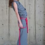 Long ladies dress GRAY