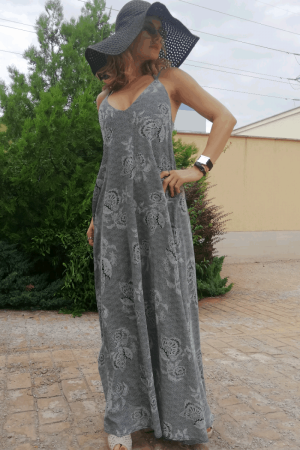 Long ladies dress DELINA