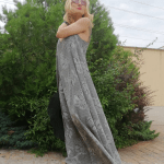 Long ladies dress DELINA