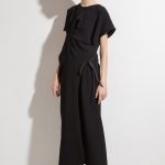 Long asymmetrical dress LIRETTA