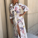 Long ladies dress 1051