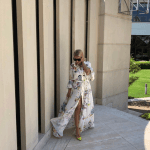 Long ladies dress 1051