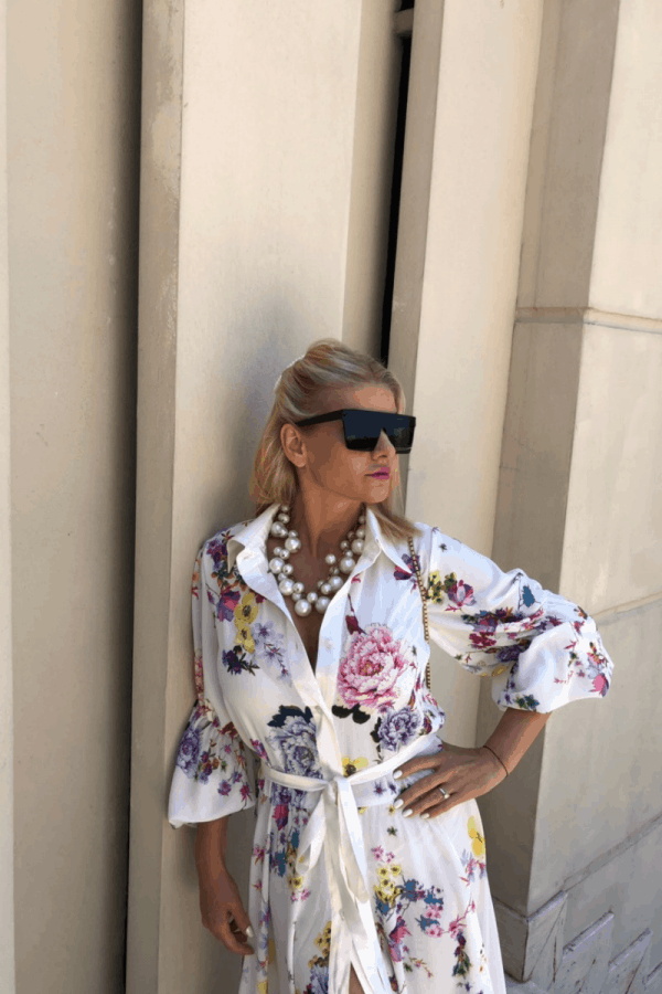 Long ladies dress 1051