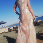 Long ladies dress 1044