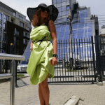 Short ladies dress 1036