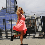 Short ladies dress 1036