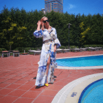 Long ladies dress 1050