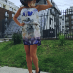 Short ladies dress 1039