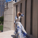 Long ladies dress 1050