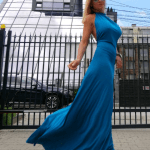 Long ladies dress 1034