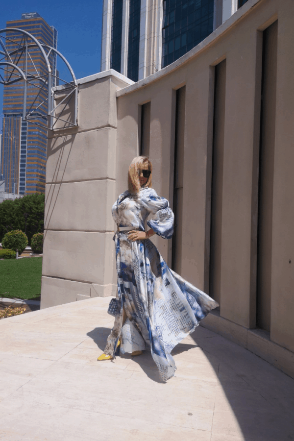 Long ladies dress 1050