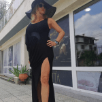 Elegant ladies dress 1061