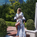 Long ladies dress 1050