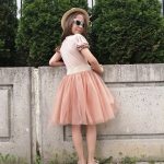 Children skirt of tulle 3002