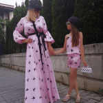 Long Ladies Dress 1075