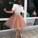 Children skirt of tulle 3002