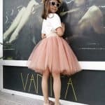 Children skirt of tulle 3002