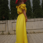 Long ladies dress 1073