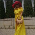 Long ladies dress 1073