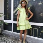 Wide Children's Dress 3016