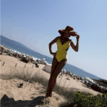 Stylish ladies’ swimsuit