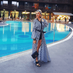 Long transparent dress 1095