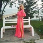 Long ladies' dress 1094