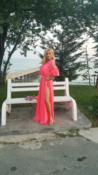 Long ladies' dress 1094