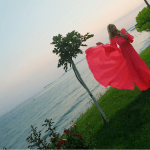 Long ladies’ dress 1094