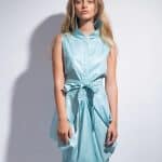 Ladies' dress with a naked back 1093