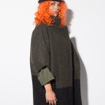 Дълго палто от астраган 1146