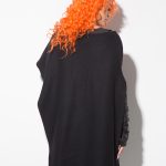 Asymmetrical women’s cloak 1125