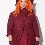 Късо дамско палто от астраган 1147